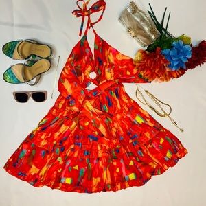 Lavish Heights Floral Dress ( Brand New) S,M,L,XL